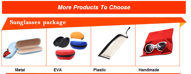 2025 fashion zipper sunglasses cover with mesh material and your own logo printed