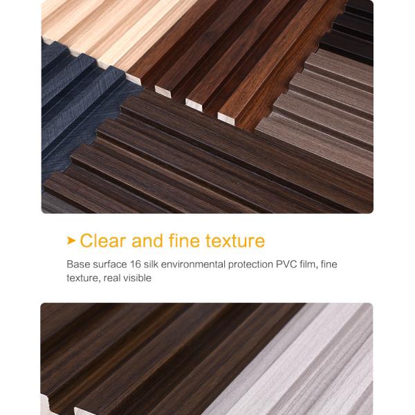 Environmental Protection Wall Panel Wood Grille Groove Solid Wood Wall Panel