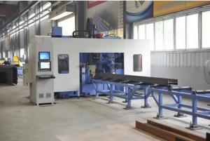China BT40 High Speed CNC Drilling Machine Line for H Beam Drilling Used in Steel Structure or Bridges wholesale