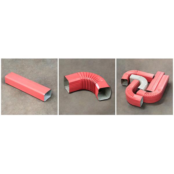 China Made Downspout Pipe Roll Forming Machine 14m/min
