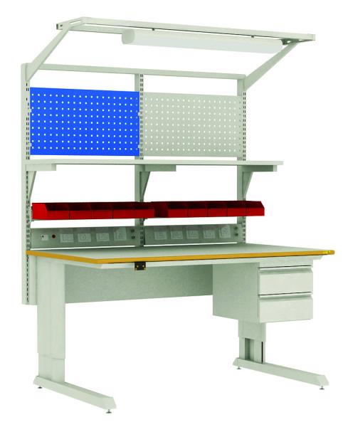 Quality Industrial Anti Static Workbench With Monitoring System ESD Wrist Straps for sale