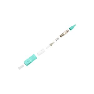 Aqua OM3 Simplex Fiber Connector Single Mode SC Connector With FTTH