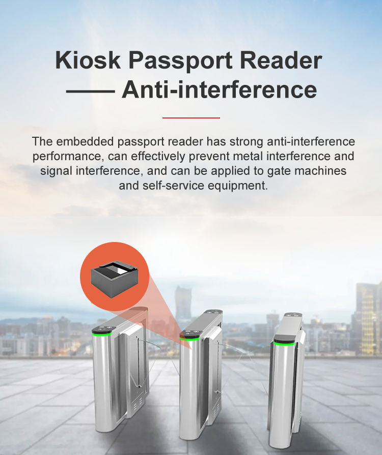 Sinosecu ID Card Reader Scanner Other Type for Reading Passport Card Scanner Reader