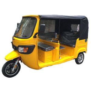 Open Three Wheel 160mm Integrated Electric Passenger Tricycle