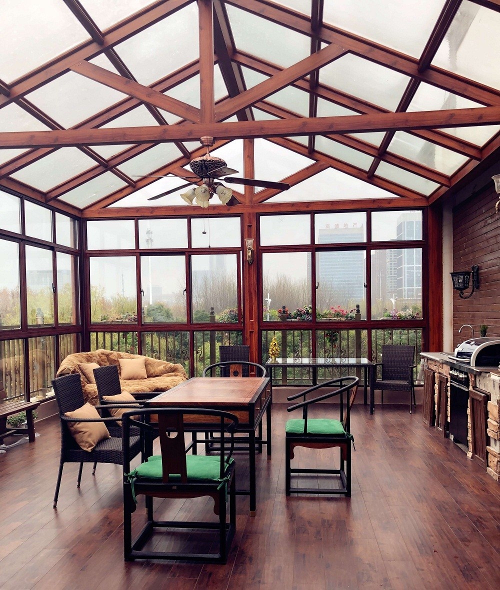 6000 Series Powder Coated Aluminum Profile For Curtain Wall Double Glass