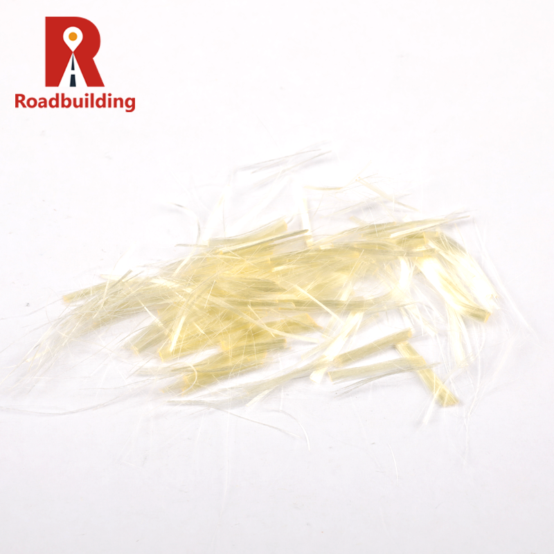 PP Fiber Road Pavement Materials Heat Resistance Stability Cotton Like