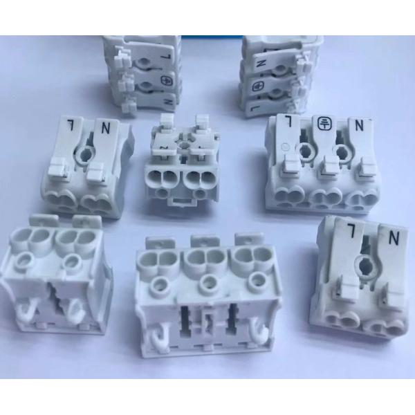 Push-on Terminal Block Spring Connector Quick Wire Connector LED Strip Lighting 1P,2P,3P,4P,5P