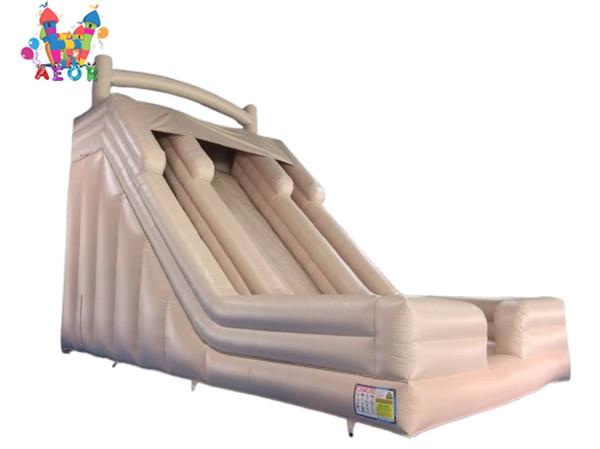 Quality Custom Inflatable Water Slide Climbing Slide With Pool For Kids Party Rental for sale