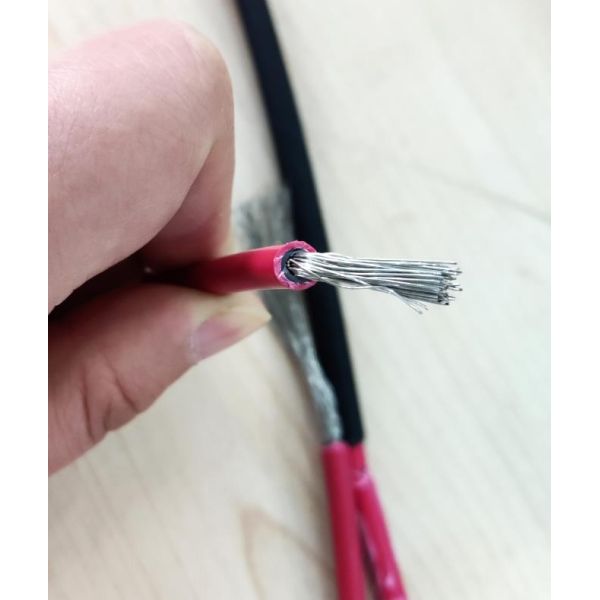 6 Sq Mm 600V DC Weather Resistant High Temperature Resistant Long Service Life Solar PV Cable