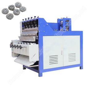 China Sus Sponge Stainless Steel Scrubber Making Machine Galvanized  220V/380V on sale