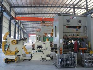 China SS Sheet Metal Coil Feeder , 3 In 1 Feeder Stamping Process Automation wholesale
