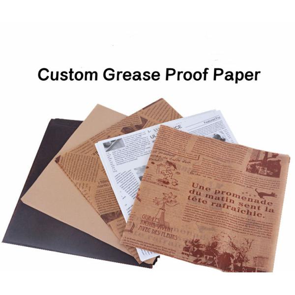 Fried Chicken Sandwich Burger Chocolate Wrapping Paper Kraft PE Coated