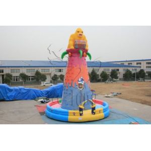 China exciting outdoor ce inflatable rock climbing wholesale