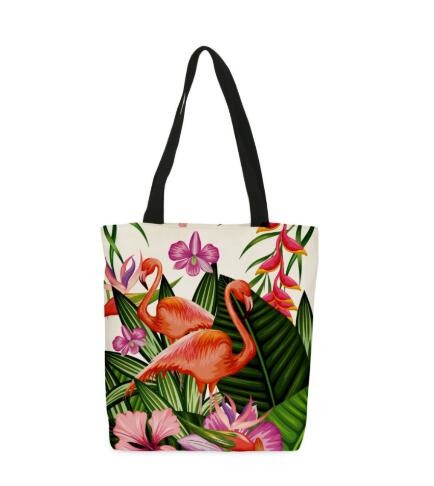 Custom silk screen printed Cotton material handle style blank natural cotton canvas bag without logo bagplastics bagease