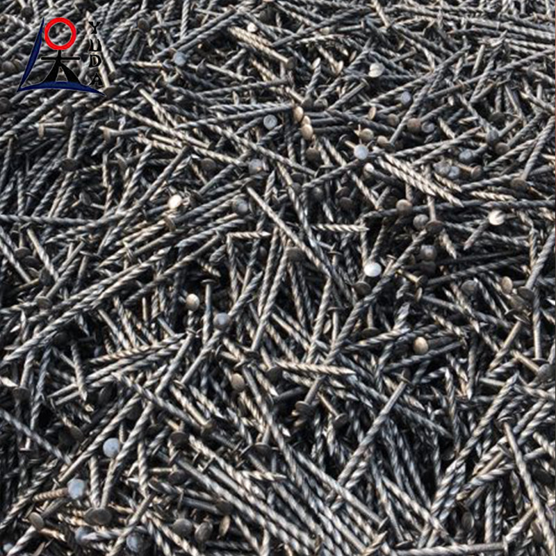 Building Construction Round Wood Nails Made Of Galvanized Steel