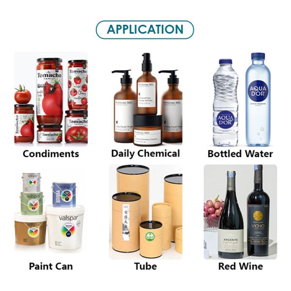 Semi Automatic Round Bottle Labeling Machine Can Be Paired With Date Code Label Printing Machine