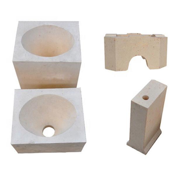 Quality Customized Zirconia-Corundum Bricks Block For Glass Furnace with 0.1-0.3% CrO Content for sale