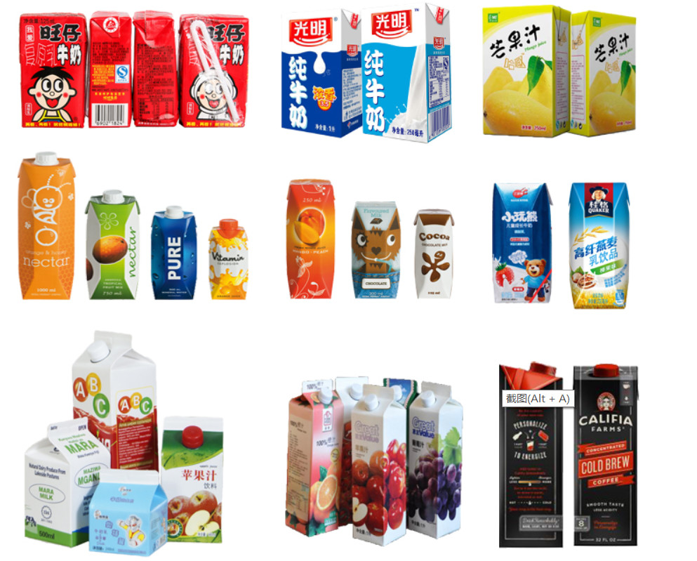 Semi Automatic 1.5L Paper Filling Machine Gable Top Multi Function