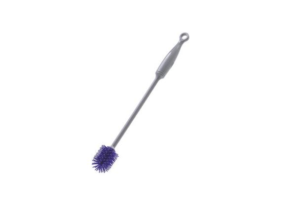 Quality Long Handled Silicone Bottle Cleaning Brush Water Bottle Cleaner For Baby Bottles for sale