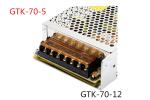 Automatically Recovers Regulated Switching Power Supply 70W DC 5A Low Power