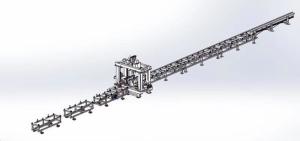 China China Manufacture High Speed H U I Beam Channel Drilling Machine Line with High Production Efficien wholesale