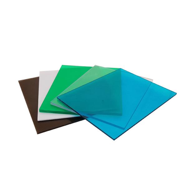 Quality Bulletproof Colored Solid Polycarbonate Sheet Explosionproof Lightweight for sale