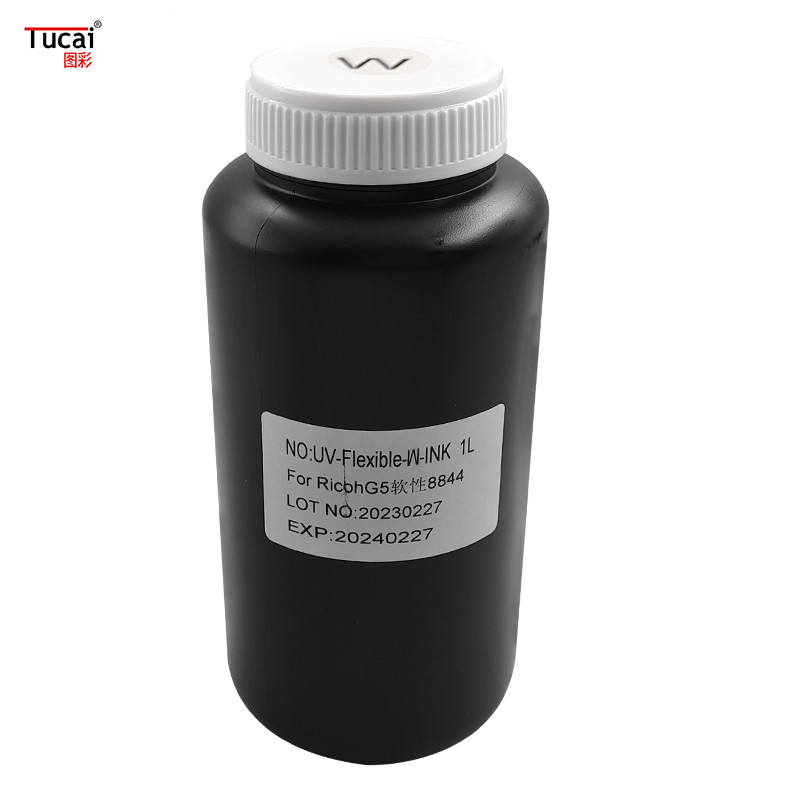 Seiko Konica/Toshiba/RicohG5/G6 Soft UV Ink for Leather/Wallpaper Capacity 1000 Ml