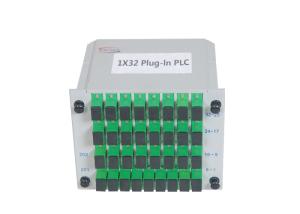 China SC APC Fiber Optical Splitter 1×32 Single Mode Low PDL Compact Design wholesale