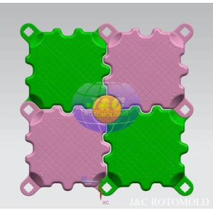 China Rotomolded Marine Plastic Dock Floating Pontoon , Roto Molded Plastic Products wholesale