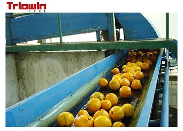 Quality Automation Orange Juice Processing Line , Fruit Juice Manufacturing Plant Orange Extractor for sale