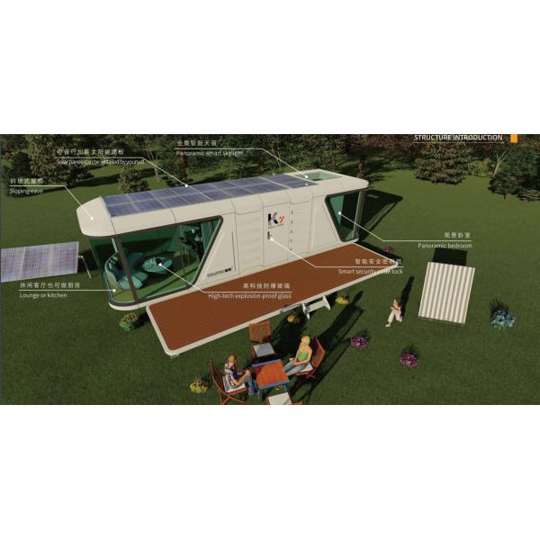 Portable Capsule Mobile Home 38m² Expandable And Comfortable Living Space
