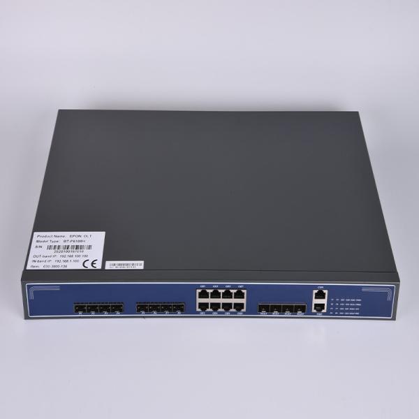 Quality NMS Management Fiber Optic FTTH EPON 8 Port OLT for sale