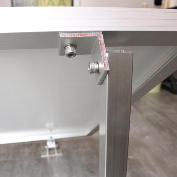 Silver Solar Panel Angle Brackets Ss304 PV Solar Mounting Brackets