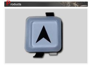 China Mechanical Elevator Push Button Switch With Marvelous Look with Size 35 x 35 mm wholesale