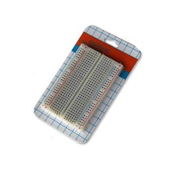 Durable Solderless Pcb Breadboard ABS Plastic Material With 400 Tie Points