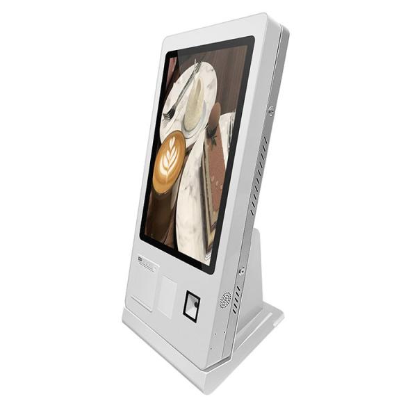 Quality Menu Digital Self Service Kiosk Floor Standing Interactive Kiosk for sale