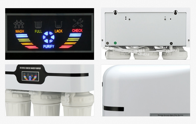 Reverse Osmosis Water Filter Machine , 5 Stage RO Technology Water Purifier