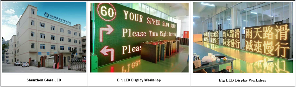 4R2G1B LED Variable Message Sign For Traffic Display Screen In Expressway Tunnel