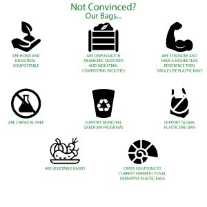 Dog poop waste bags