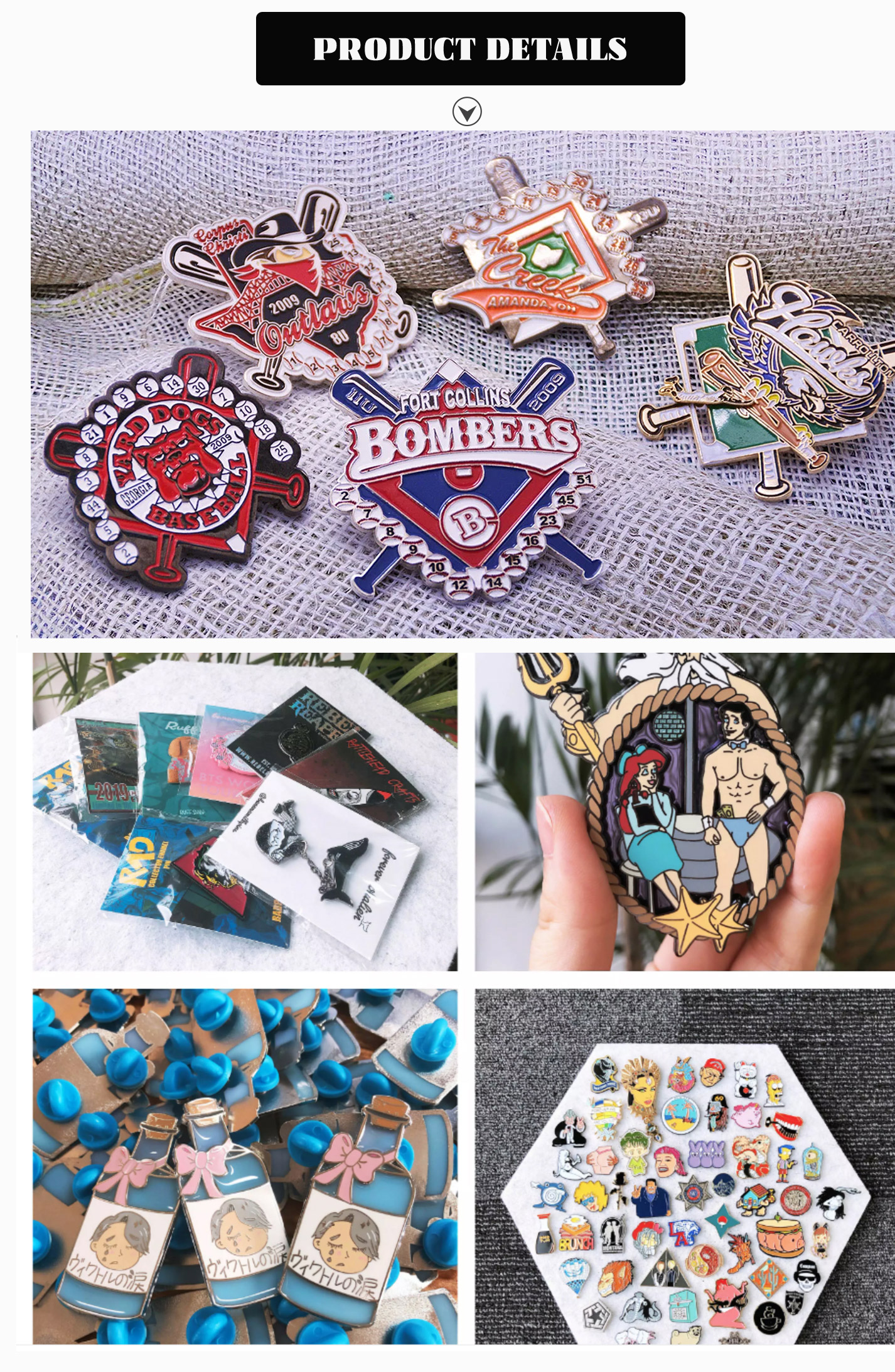 Metal Customized Shiny Gold Plated Enamel Lapel Pins with UV and Silk Screen Print