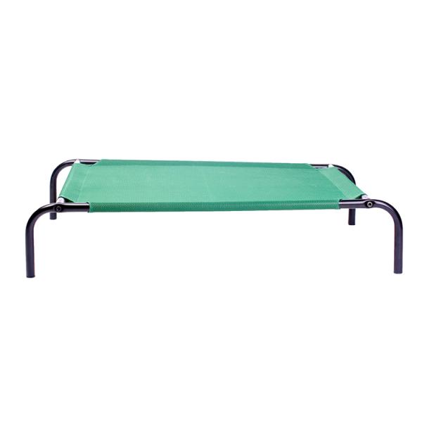 Oxford Durable elevated bed for dogs with Knitted Fabric for Dogs & Green