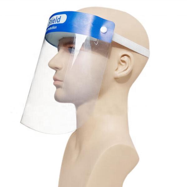 Quality 33*22cm Clear Plastic Face Shield Anti Scratch Transparant Color PET Sheet Material for sale