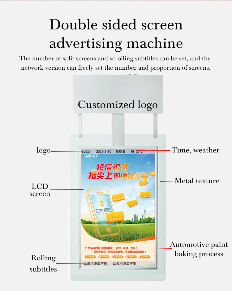 32''-65'' TV Ultra Thin Digital Signage And Displays Android Wall Mounted Digital Advertising Screen