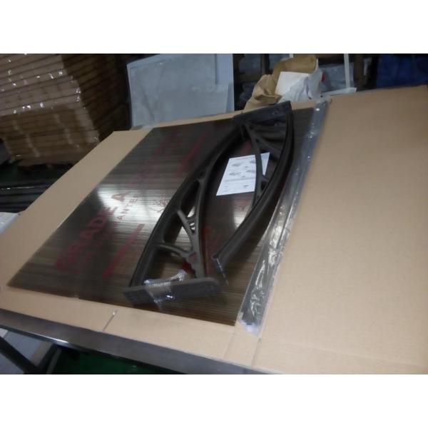Weatherproof PC Board Awning Remains Clean For Window Or Door