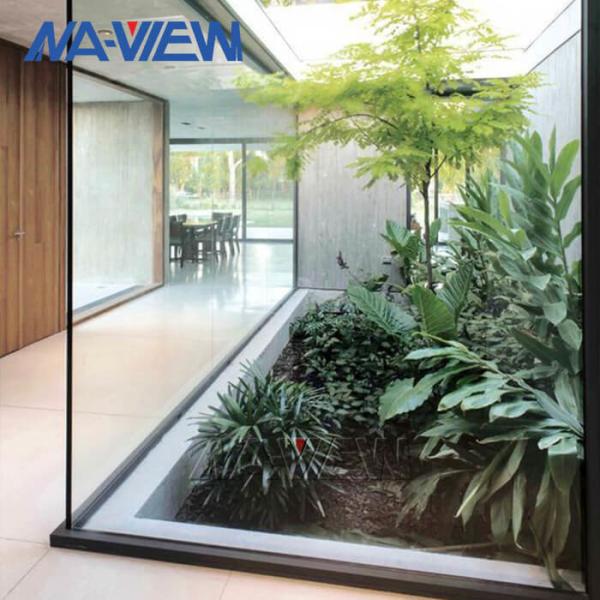 Quality Anodizing Aluminium Frame Fixed Glass Window Energy Saving Fixed Roof Windows for sale