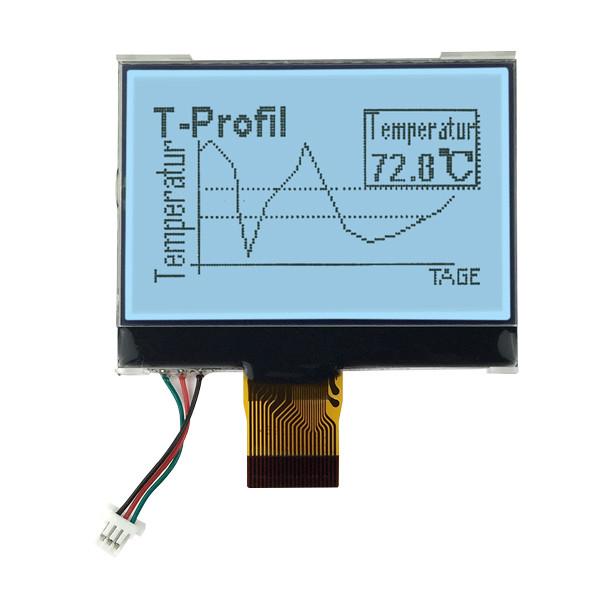 Quality 160x96 FSTN Graphic LCD Display Module 6800 8080 Interface With White LED Backlight for sale