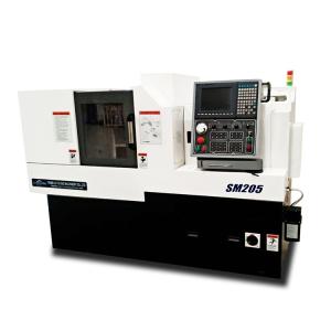 China Small Cnc Swiss Lathe Machine Sm2052 Spindle Fanuc Controller wholesale