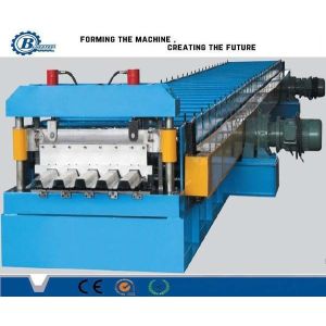 China 18-22 Stations Deck Sheet Forming Machine with Accurate Hydraulic Cutting wholesale