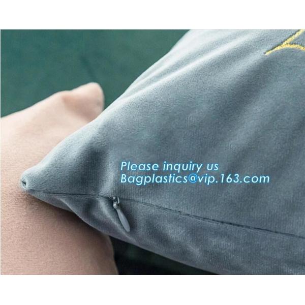 Latest design simple solid color pillow home decor cotton cushion cover,Cotton Embroidery Geometric Car Sofa Chair Bed T