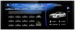 Ouchuangbo 10.25 car radio gps 4 Core CPU for Lexus IS with USB WIFI reverse